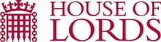 Red House of Lords logo with a crown and portcullis symbol on the left and the words "House of Lords" in uppercase letters on the right.